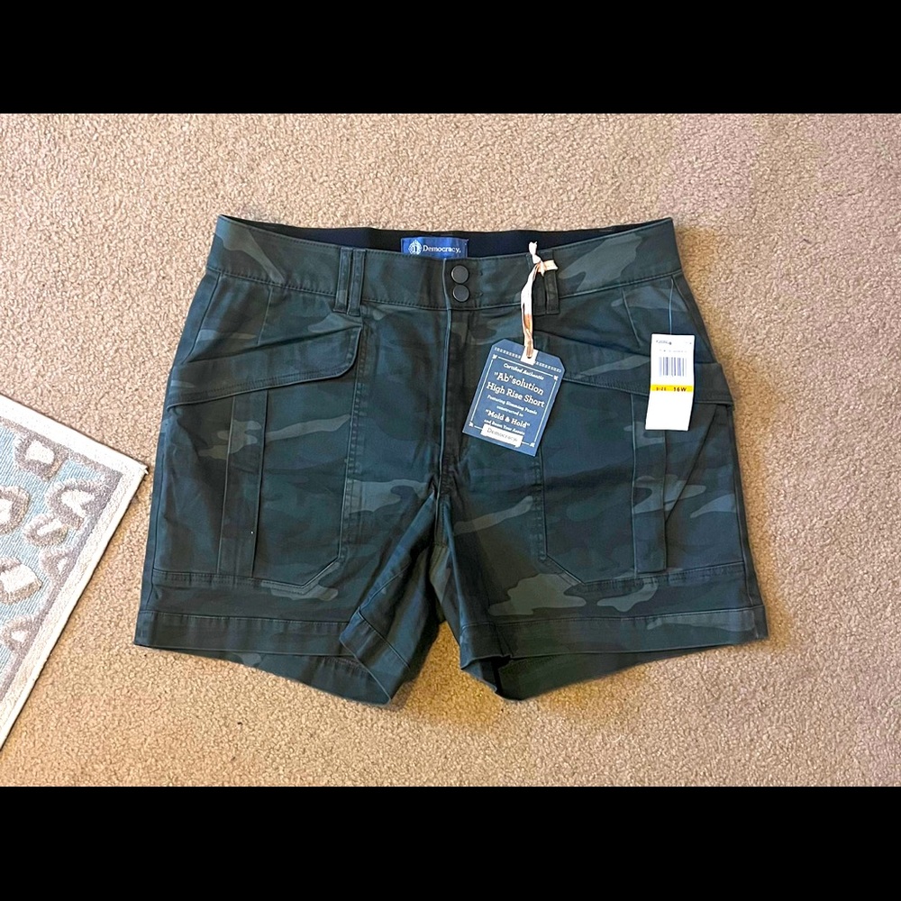 Democracy Ab-Solutions Camo shorts